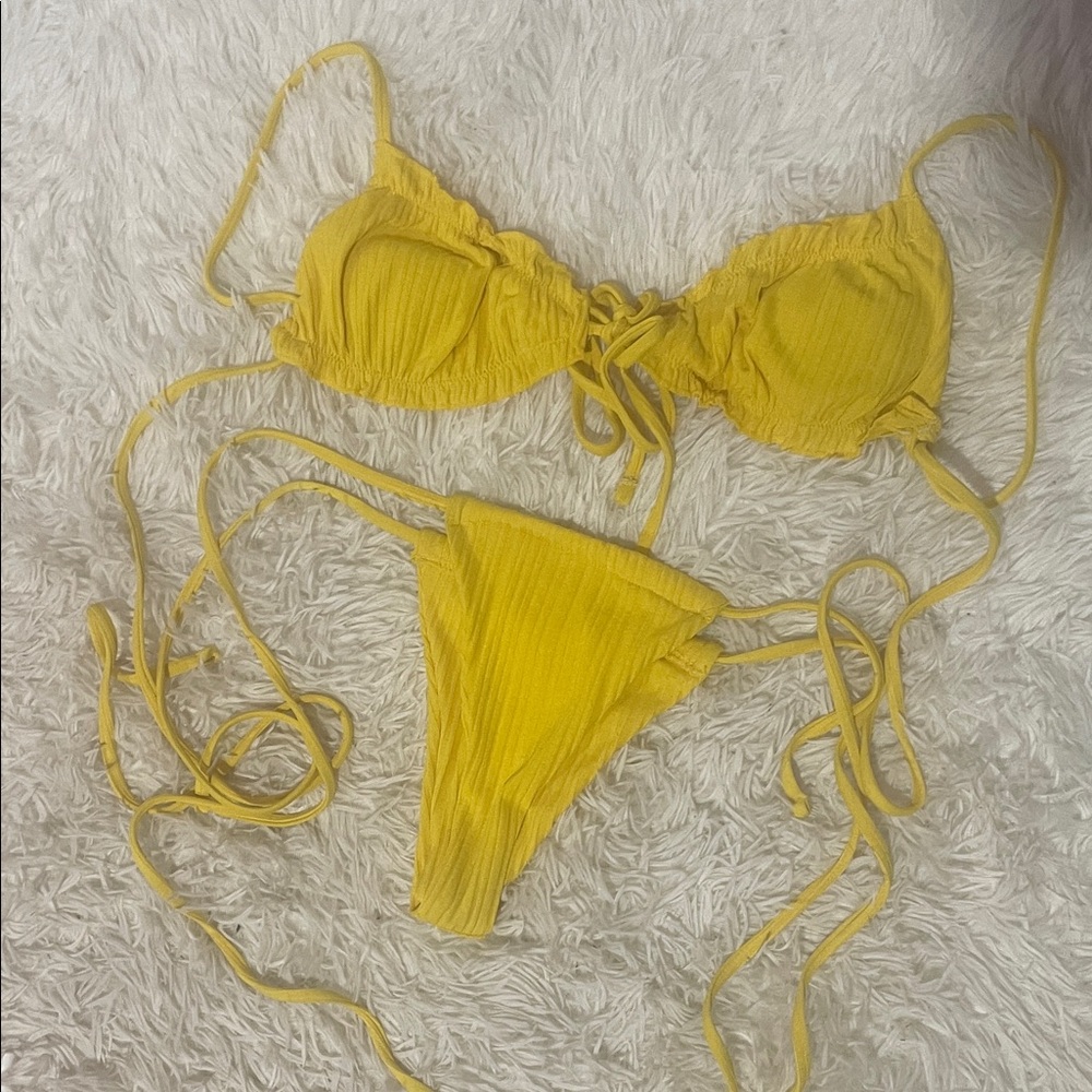 Tie Bikini Set NWOT